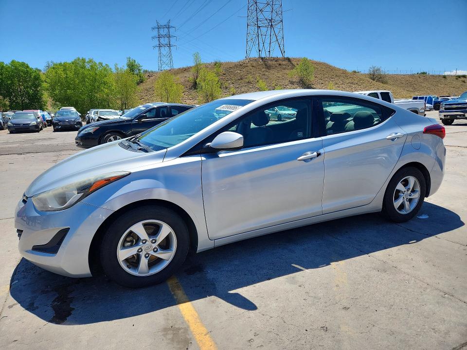 Auction sale of the 2014 Hyundai Elantra, vin: 5NPDH4AEXEH526500, lot number: 60996886
