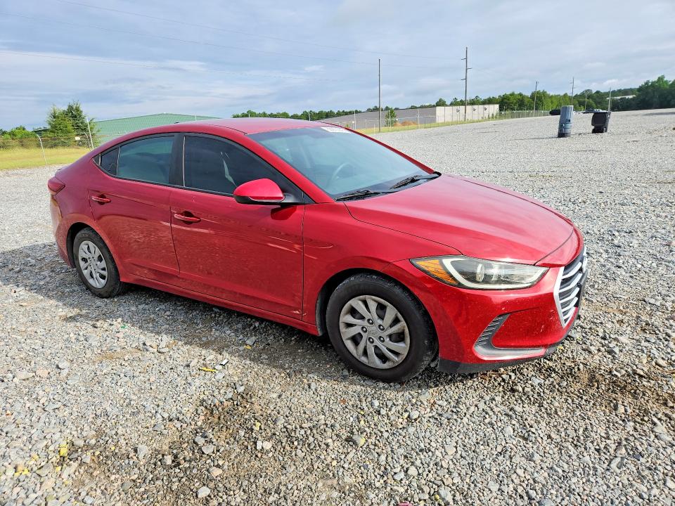 60970246 :رقم المزاد ، KMHD74LF6HU353251 vin ، 2017 Hyundai Elantra مزاد بيع