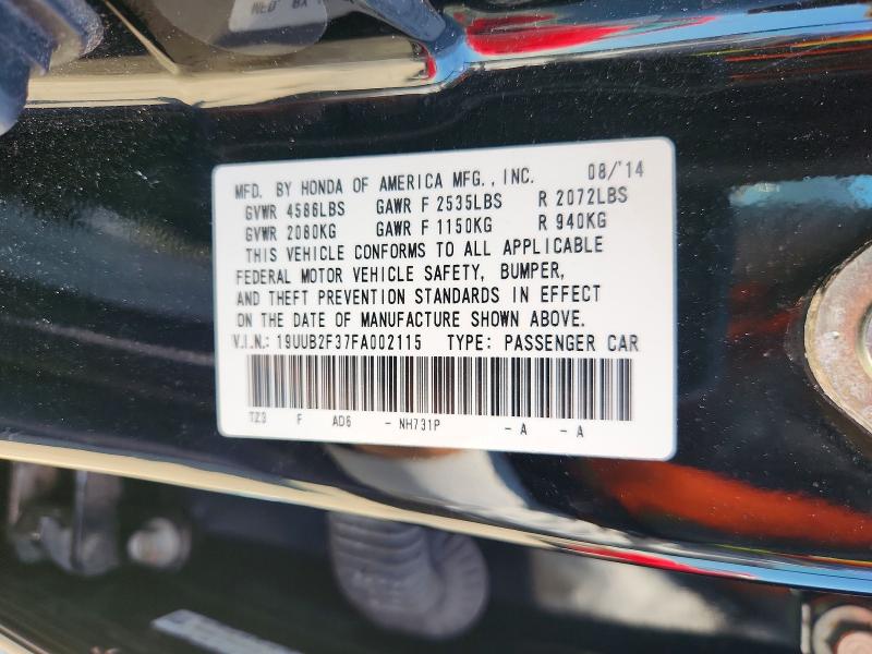 Продажа на аукционе авто 2015 Acura Tlx, vin: 19UUB2F37FA002115, номер лота: 59382836
