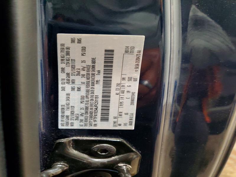 Продажа на аукционе авто 2018 Ford F150, vin: 1FTFX1E54JFC51151, номер лота: 58158146