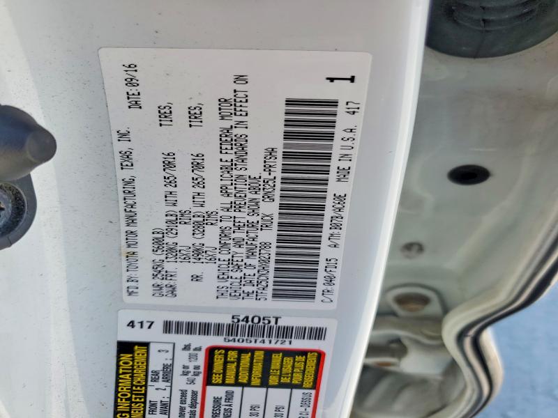 Aukcja sprzedaży 2017 Toyota Tacoma, vin: 5TFAZ5CN3HX023788, numer aukcji: 62842516