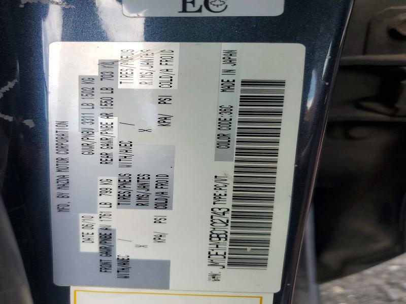 Aukcja sprzedaży 2011 Mazda Mazda2, vin: JM1DE1HY9B0102743, numer aukcji: 62079416