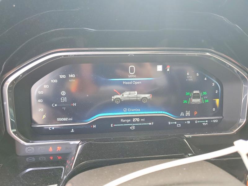 60895666 :رقم المزاد ، 1GCUDDED1NZ579057 vin ، 2022 Chevrolet Silverado مزاد بيع