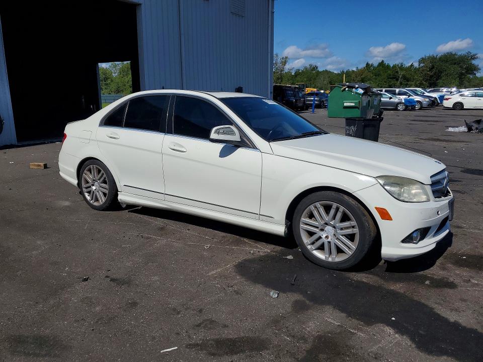 2009 Mercedes-benz C მანქანა იყიდება აუქციონზე, vin: WDDGF81X69F216653, აუქციონის ნომერი: 61723626