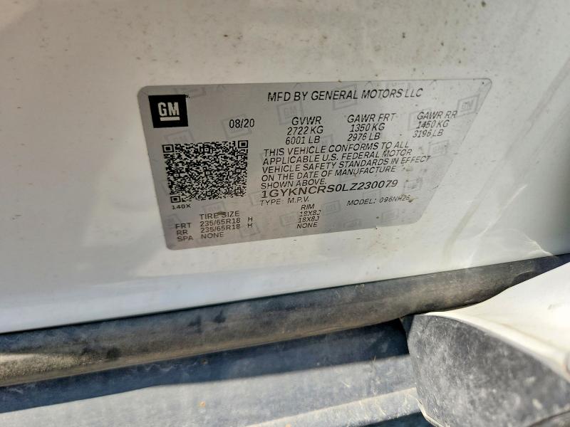 Aukcja sprzedaży 2020 Cadillac Xt5, vin: 1GYKNCRS0LZ230079, numer aukcji: 60603076