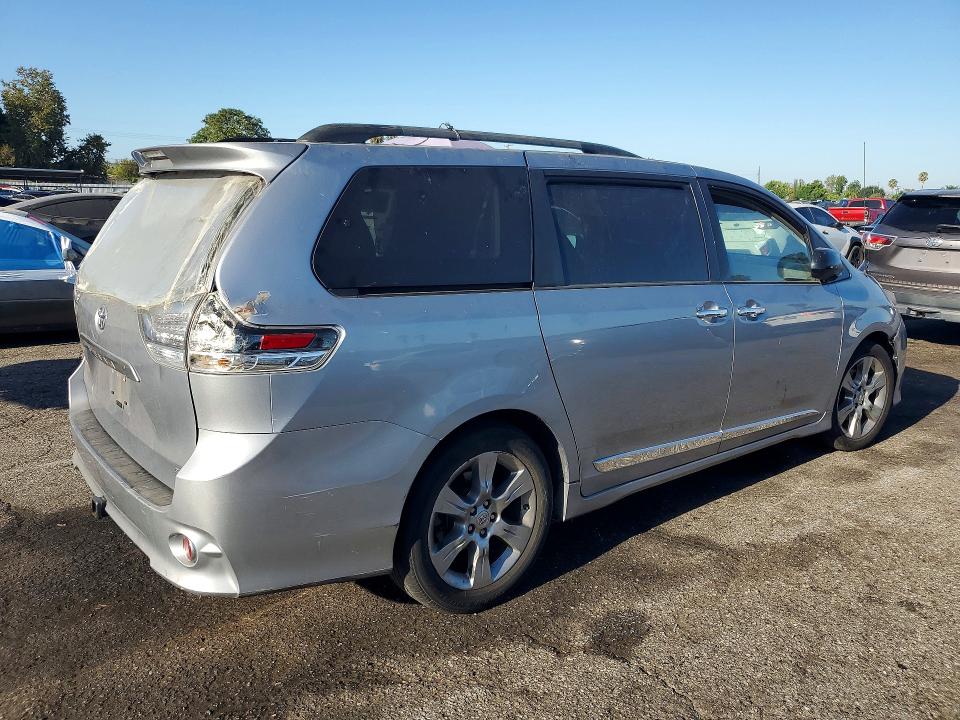 60819506 :رقم المزاد ، 5TDXK3DC3DS289618 vin ، 2013 Toyota Sienna مزاد بيع