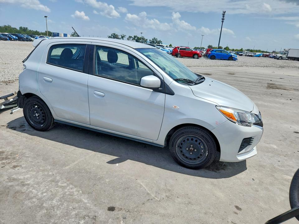 2022 Mitsubishi Mirage მანქანა იყიდება აუქციონზე, vin: ML32AUHJ6NH009856, აუქციონის ნომერი: 61040726