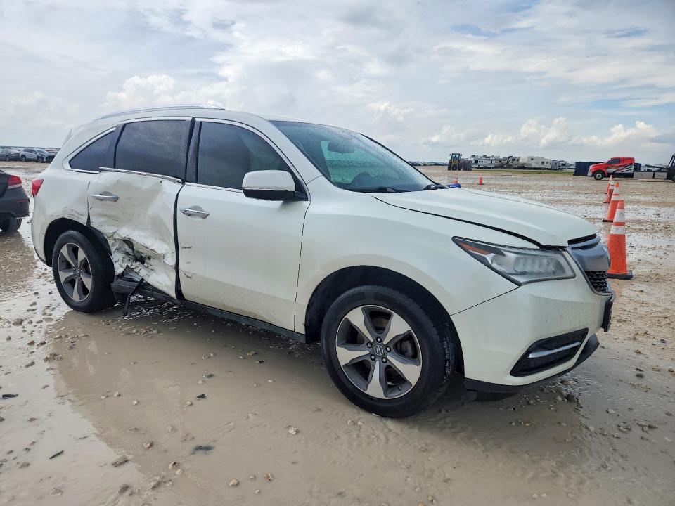 2014 Acura Mdx მანქანა იყიდება აუქციონზე, vin: 5FRYD4H24EB036379, აუქციონის ნომერი: 61186306