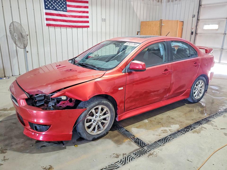 62831796 :رقم المزاد ، JA32U2FU9AU014507 vin ، 2010 Mitsubishi Lancer مزاد بيع