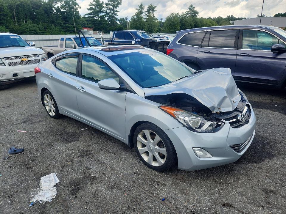 63304786 :رقم المزاد ، 5NPDH4AE9DH246629 vin ، 2013 Hyundai Elantra مزاد بيع
