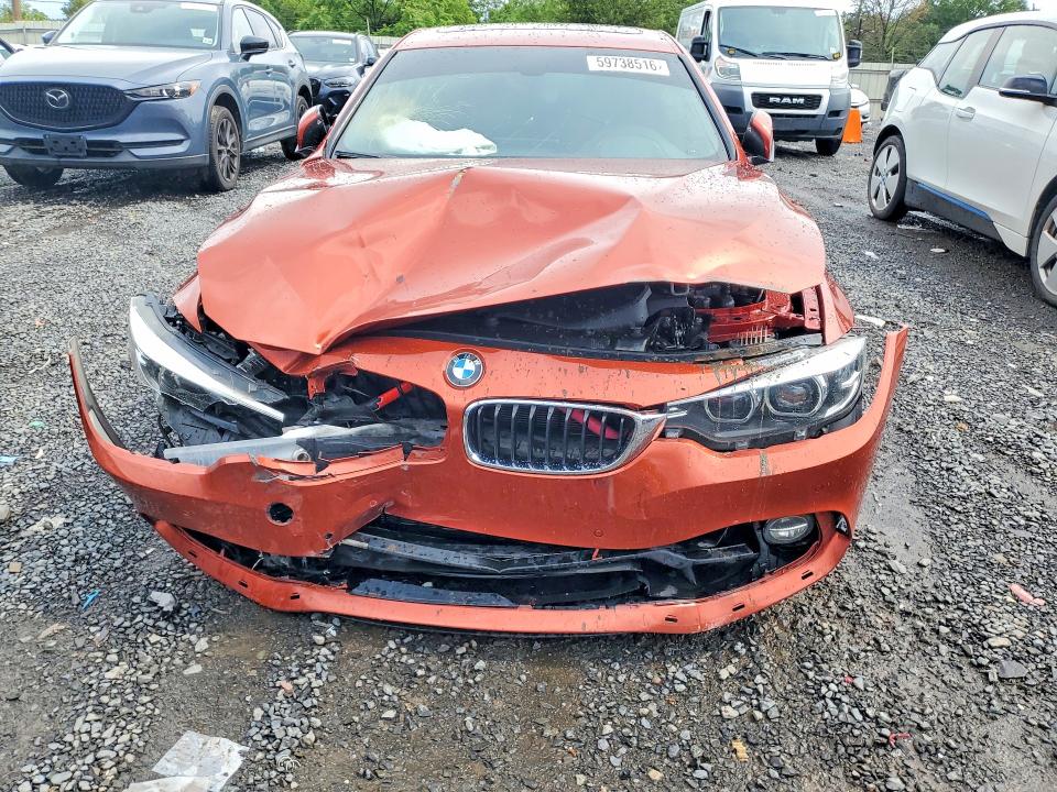 2019 Bmw 430xi მანქანა იყიდება აუქციონზე, vin: WBA4W5C53KAE50856, აუქციონის ნომერი: 59738516