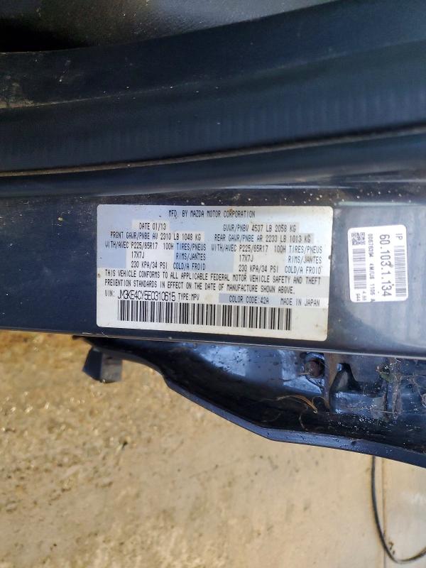 Aukcja sprzedaży 2014 Mazda Cx-5, vin: JM3KE4CY5E0310615, numer aukcji: 59975426
