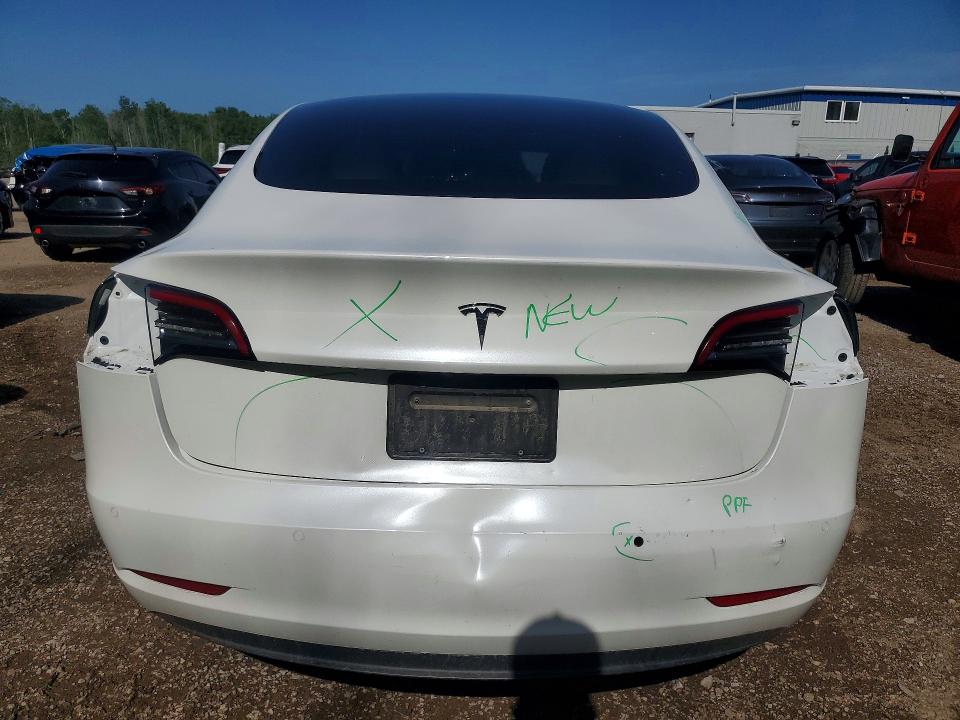 2022 Tesla Model 3 მანქანა იყიდება აუქციონზე, vin: 5YJ3E1EA1NF169958, აუქციონის ნომერი: 59087866