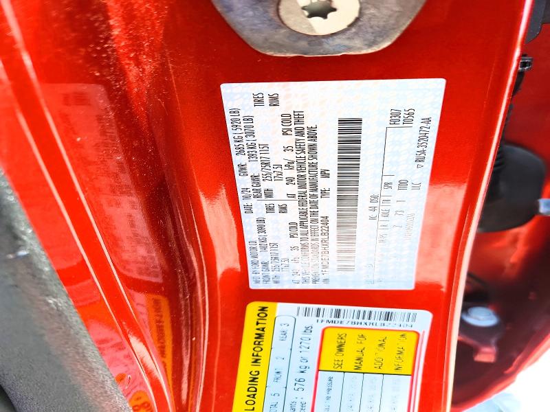 2024 Ford Bronco მანქანა იყიდება აუქციონზე, vin: 1FMDE7BHXRLB22404, აუქციონის ნომერი: 59787426