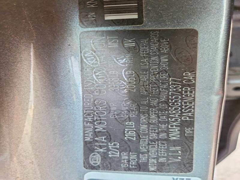 Продажа на аукционе авто 2016 Kia Forte, vin: KNAFK5A85G5573377, номер лота: 61087296