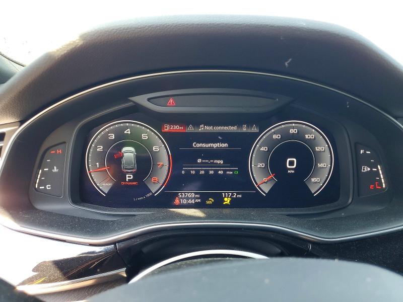 2020 Audi Q8 მანქანა იყიდება აუქციონზე, vin: WA1EVAF19LD025130, აუქციონის ნომერი: 60588146