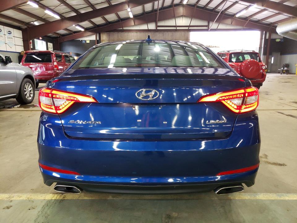 2017 Hyundai Sonata მანქანა იყიდება აუქციონზე, vin: 5NPE34AF7HH545117, აუქციონის ნომერი: 63367496