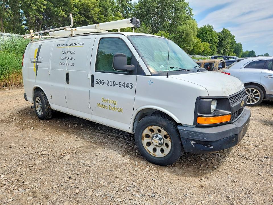 Продаж на аукціоні авто 2013 Chevrolet Express G1500, vin: 1GCSGAFX3D1190259, номер лоту: 61689006