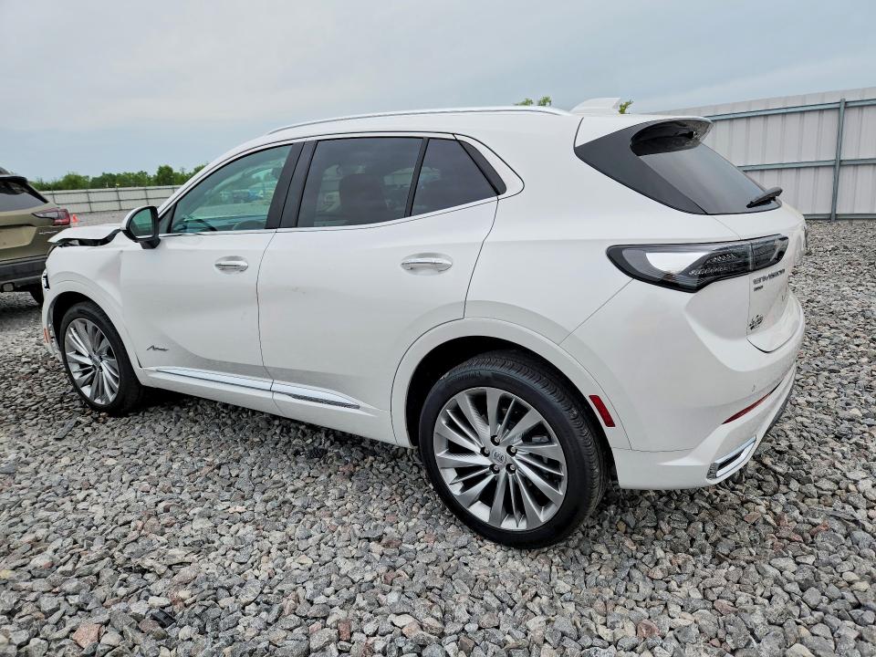 2025 Buick Envision მანქანა იყიდება აუქციონზე, vin: LRBFZME41SD037510, აუქციონის ნომერი: 62912486