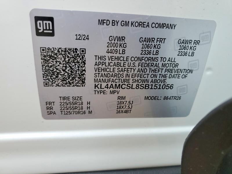 Продаж на аукціоні авто 2025 Buick Encore Gx, vin: KL4AMCSL8SB151056, номер лоту: 62590216