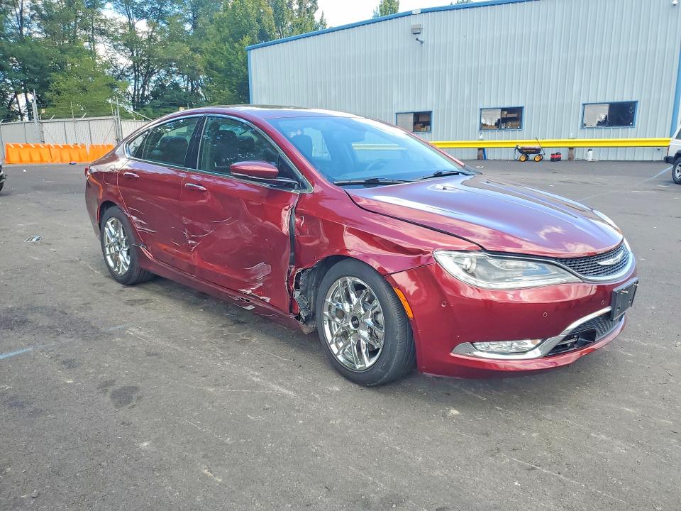 62981956 :رقم المزاد ، 1C3CCCEG7FN551070 vin ، 2015 Chrysler 200 مزاد بيع