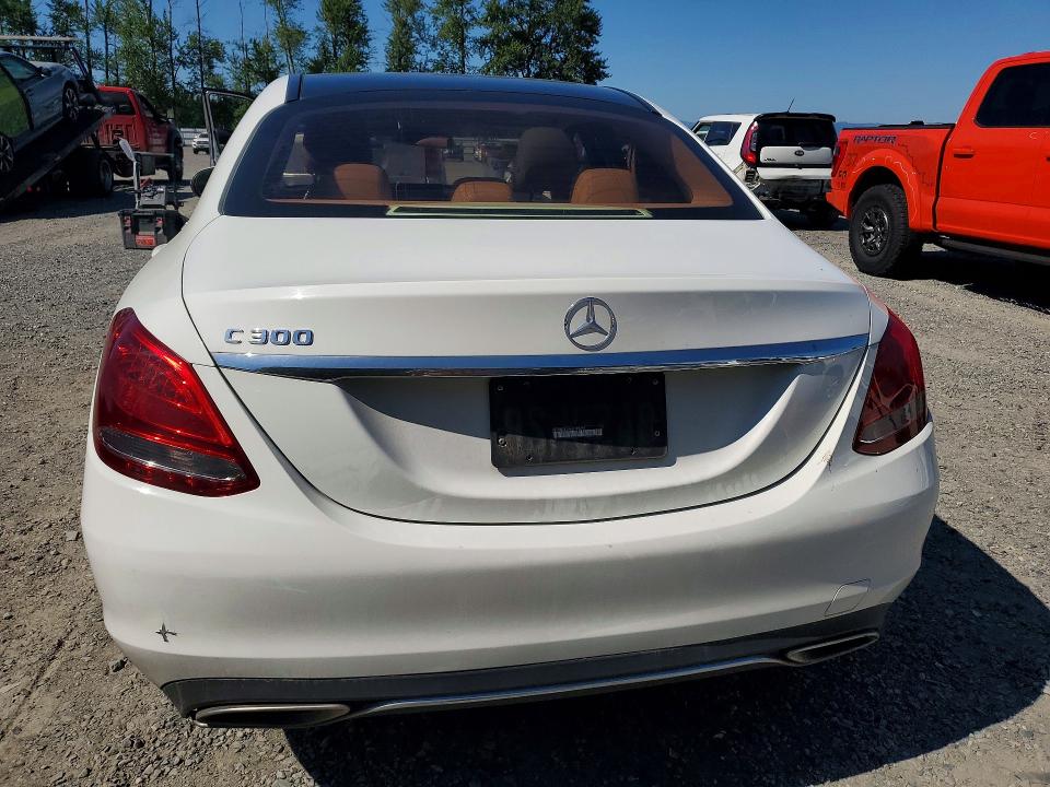 59191606 :رقم المزاد ، 55SWF4JB5HU199297 vin ، 2017 Mercedes-benz C مزاد بيع