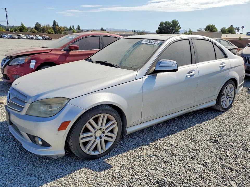 60460406 :رقم المزاد ، WDDGF54XX9R074526 vin ، 2009 Mercedes-benz C مزاد بيع