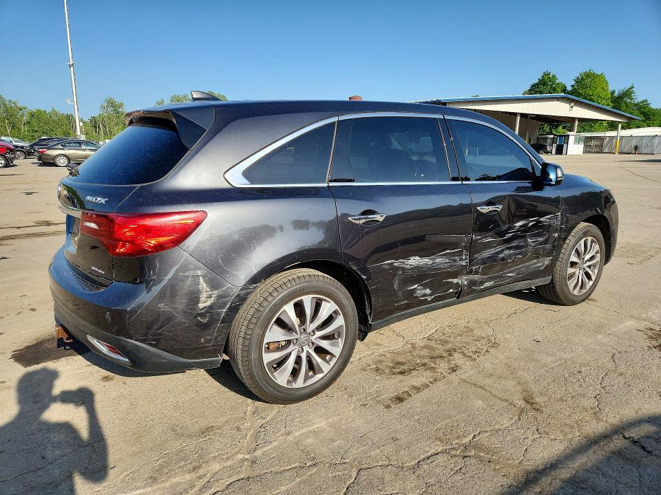 85791185 :رقم المزاد ، 5FRYD4H48EB017657 vin ، 2014 Acura Mdx مزاد بيع