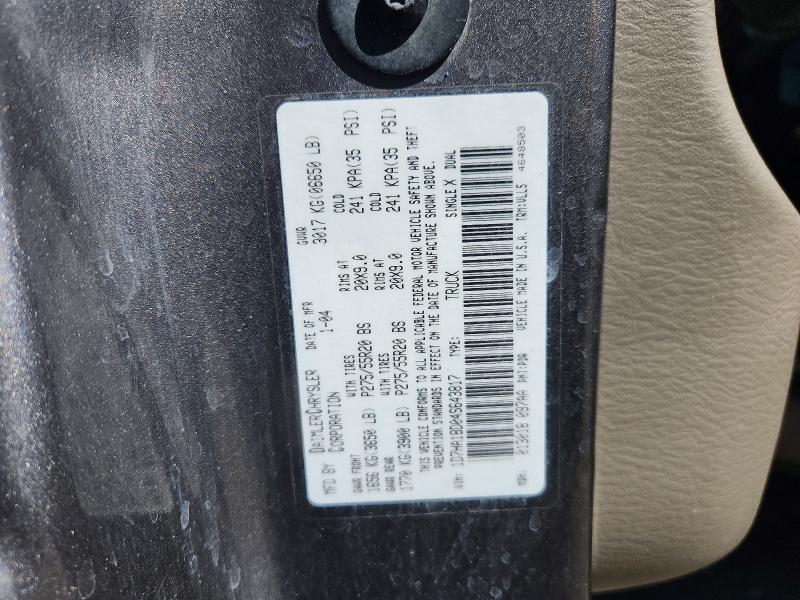 Aukcja sprzedaży 2004 Dodge Ram 1500, vin: 1D7HA18D04S643817, numer aukcji: 62890876