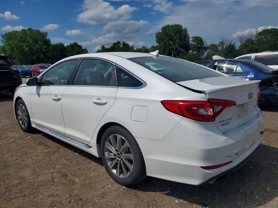 76295565 :رقم المزاد ، 5NPE34AF2GH343252 vin ، 2016 Hyundai Sonata مزاد بيع