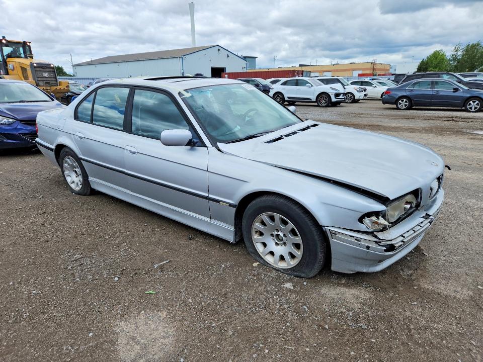 61888886 :رقم المزاد ، WBAGG83451DN89075 vin ، 2001 Bmw 740 مزاد بيع
