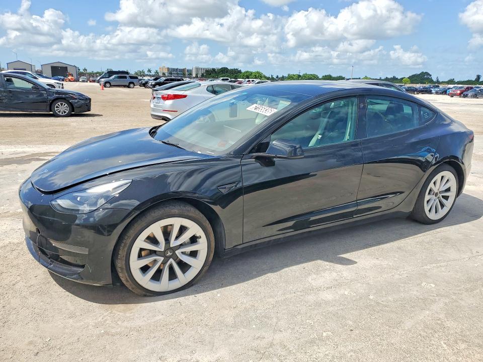 2023 Tesla Model 3 მანქანა იყიდება აუქციონზე, vin: 5YJ3E1EA7PF438449, აუქციონის ნომერი: 62155836