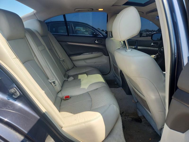 2012 Infiniti G25 Sedan მანქანა იყიდება აუქციონზე, vin: JN1DV6AR3CM730150, აუქციონის ნომერი: 60836266