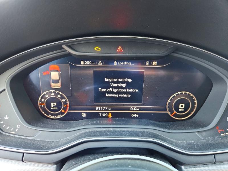 2017 Audi A4 მანქანა იყიდება აუქციონზე, vin: WAUFNAF44HN044106, აუქციონის ნომერი: 61867526