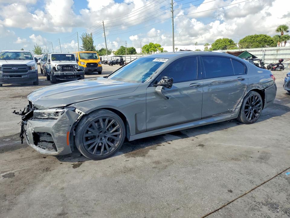 Продаж на аукціоні авто 2022 Bmw 740, vin: WBA7T2C08NCJ42872, номер лоту: 59642106