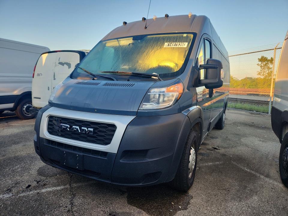 61497836 :رقم المزاد ، 3C6URVJG1LE144191 vin ، 2020 Ram Promaster 3500 مزاد بيع