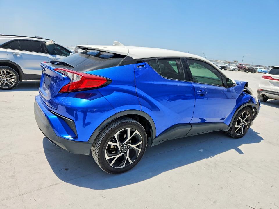 2018 Toyota C-hr მანქანა იყიდება აუქციონზე, vin: JTNKHMBXXJ1010609, აუქციონის ნომერი: 62674306