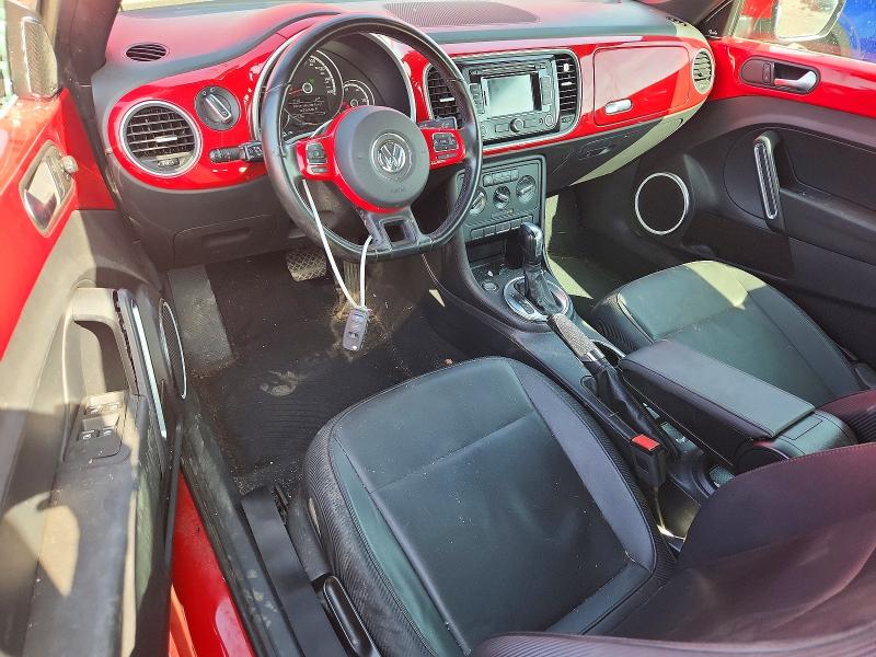 58797796 :رقم المزاد ، 3VW5X7AT3DM817806 vin ، 2013 Volkswagen Beetle مزاد بيع