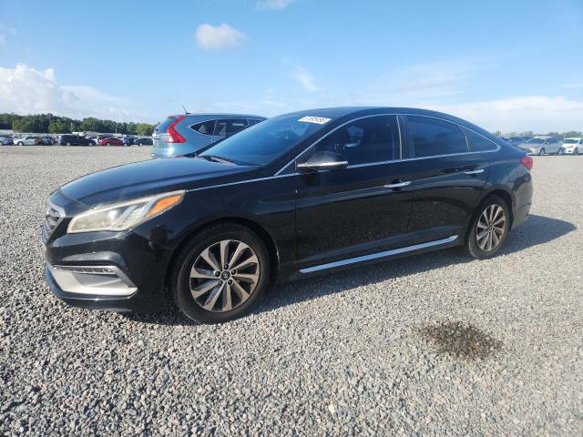 2017 Hyundai Sonata მანქანა იყიდება აუქციონზე, vin: 5NPE34AF1HH487599, აუქციონის ნომერი: 61695496