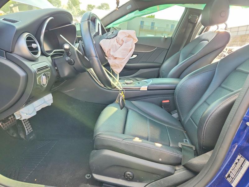 62954506 :رقم المزاد ، W1KWF8EB4MR652015 vin ، 2021 Mercedes-benz C مزاد بيع