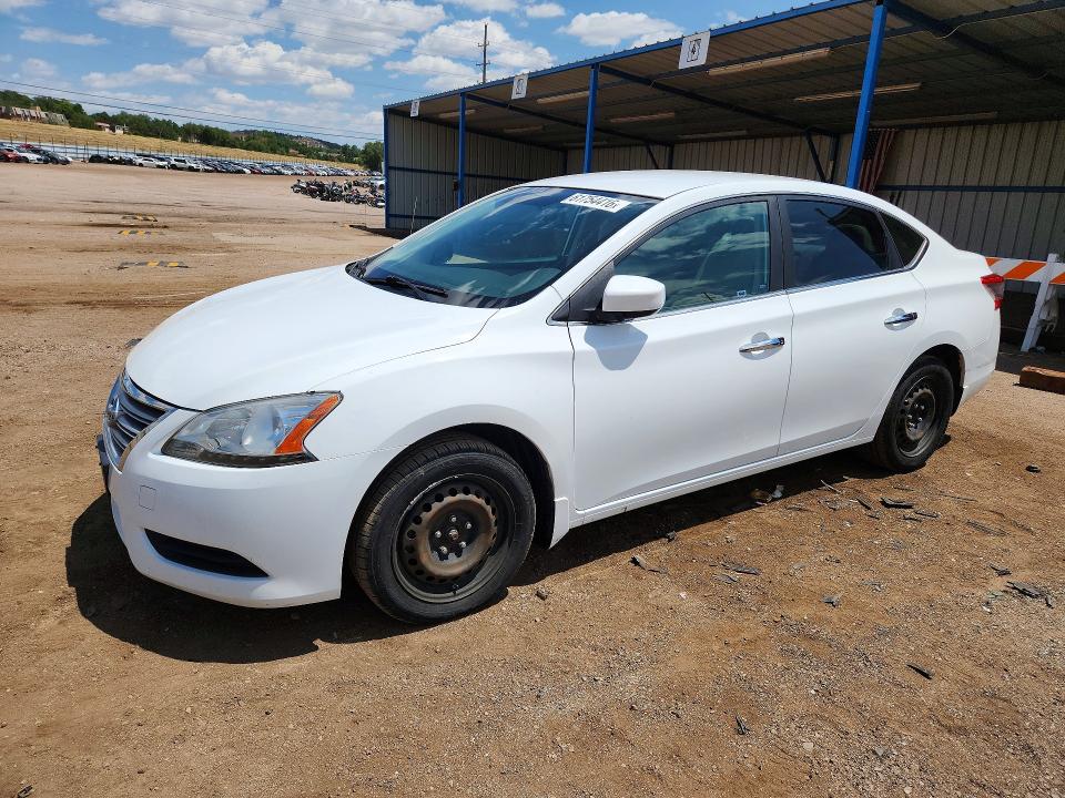 2015 Nissan Sentra მანქანა იყიდება აუქციონზე, vin: 3N1AB7AP3FY228871, აუქციონის ნომერი: 61754416
