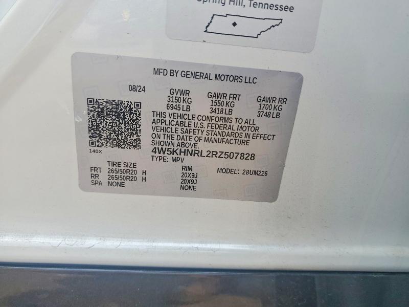 Продажа на аукционе авто 2024 Acura Zdx, vin: 4W5KHNRL2RZ507828, номер лота: 62777656