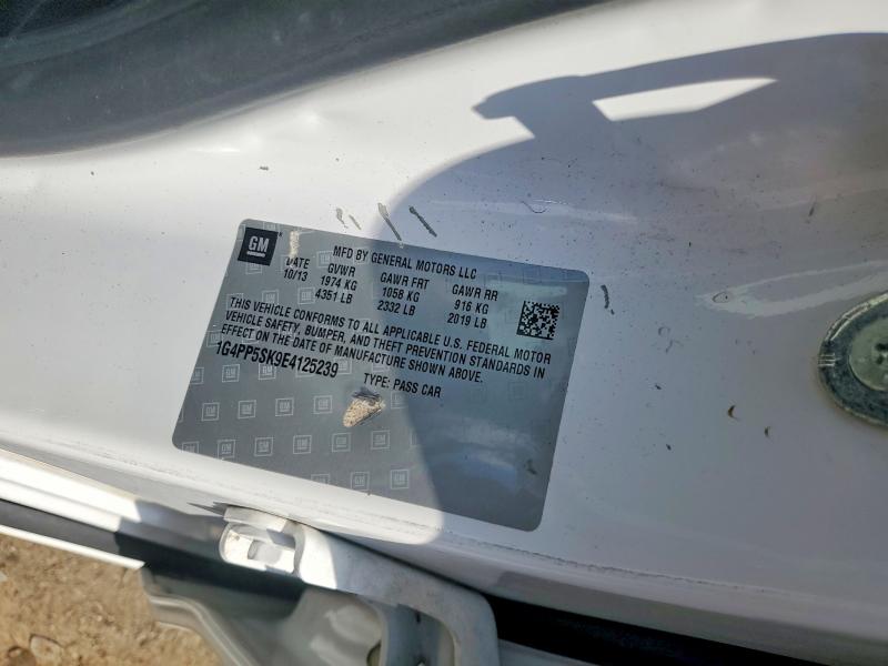 Aukcja sprzedaży 2014 Buick Verano, vin: 1G4PP5SK9E4125239, numer aukcji: 60373706
