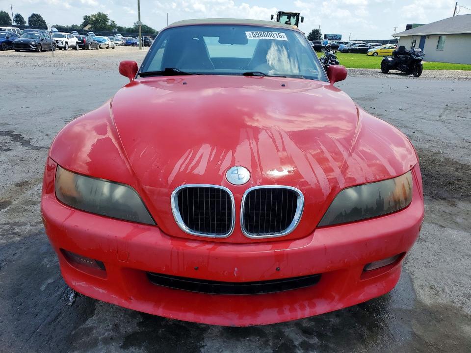 59800016 :رقم المزاد ، 4USCH7331WLE09181 vin ، 1998 Bmw Z3 مزاد بيع