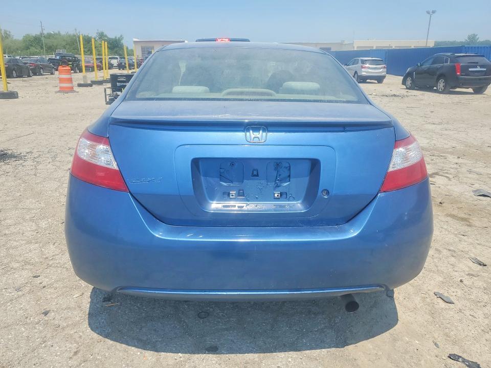 2006 Honda Civic მანქანა იყიდება აუქციონზე, vin: 2HGFG12696H582523, აუქციონის ნომერი: 61162726