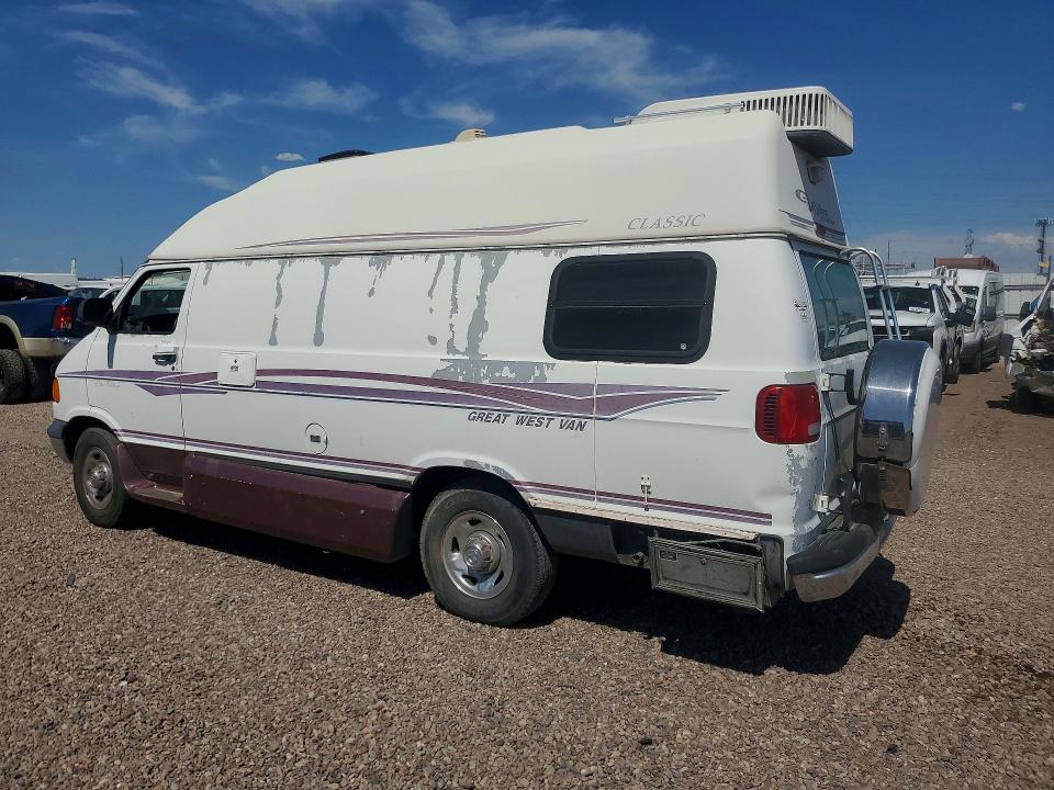 62708116 :رقم المزاد ، 2B6LB31Z82K110225 vin ، 2002 Dodge Ram Van مزاد بيع