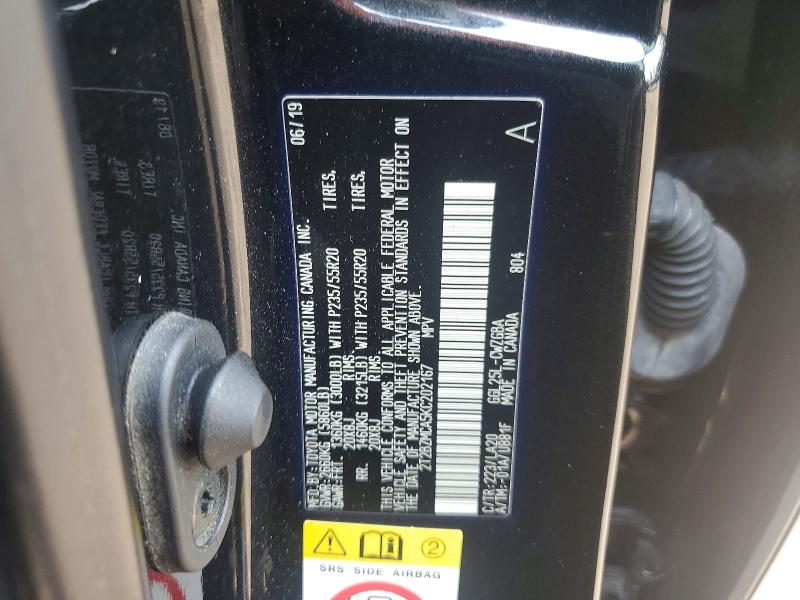 2019 Lexus Rx 350 მანქანა იყიდება აუქციონზე, vin: 2T2BZMCA5KC202167, აუქციონის ნომერი: 61589746