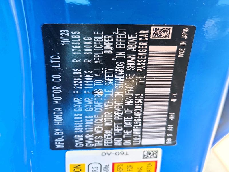 Продаж на аукціоні авто 2024 Honda Civic, vin: JHMFL5G44RX095432, номер лоту: 62345556
