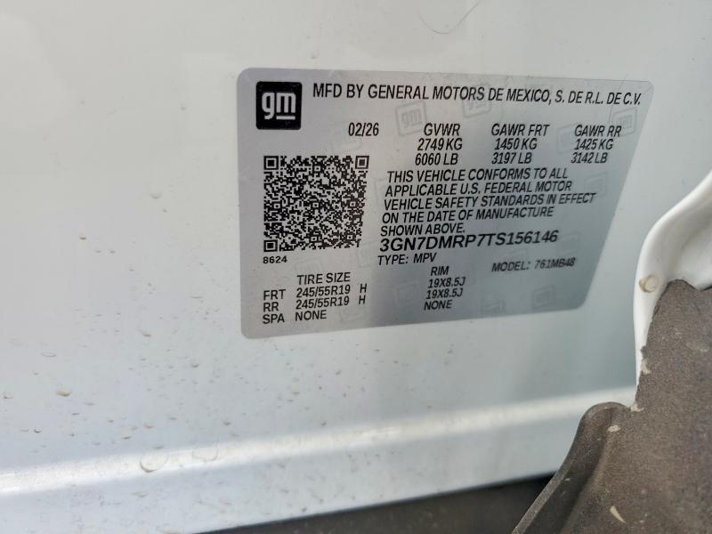 Продаж на аукціоні авто 2026 Chevrolet Equinox, vin: 3GN7DMRP7TS156146, номер лоту: 61024556