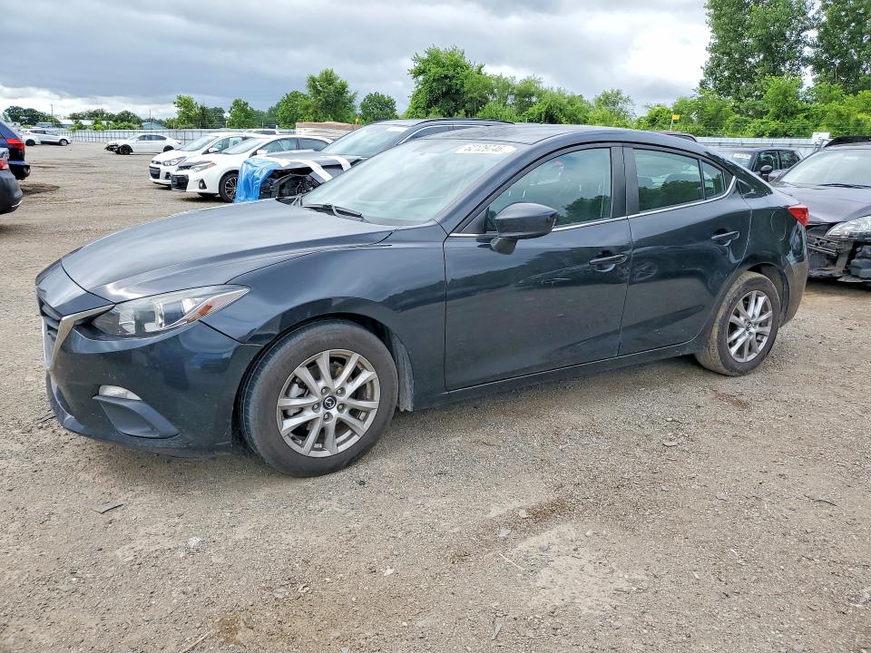 62129746 :رقم المزاد ، 3MZBM1V74FM167098 vin ، 2015 Mazda 3 مزاد بيع